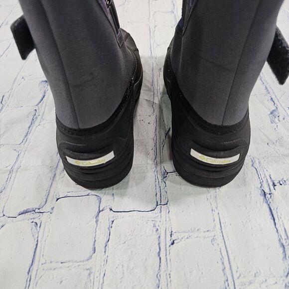 Columbia WOMENS YOUTH SZ 6 Powderbug Plus II Print Snow Boot Waterproof Purple - Picture 9 of 11